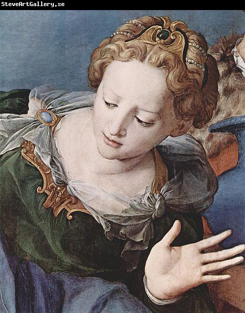 Angelo Bronzino Altar der Kapelle der Eleonora da Toledo, Szene: Kreuzabnahme, Detail